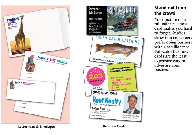 Letterhead, Envelopes, Business Cards