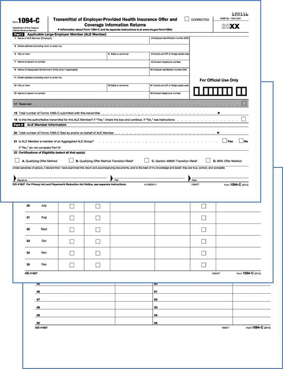 1094CT50 Tax Forms
