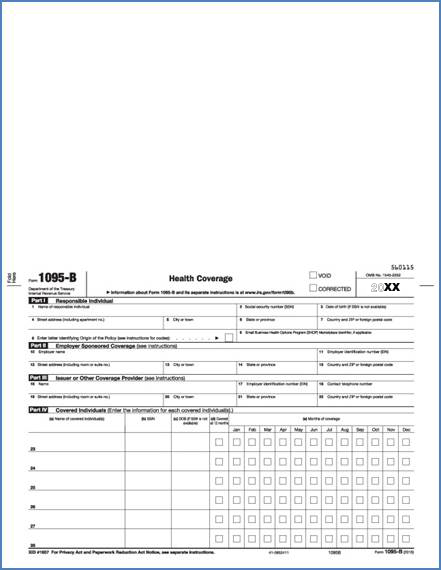 1095B50 Tax Form