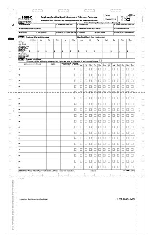 PS1095C500 Tax Forms