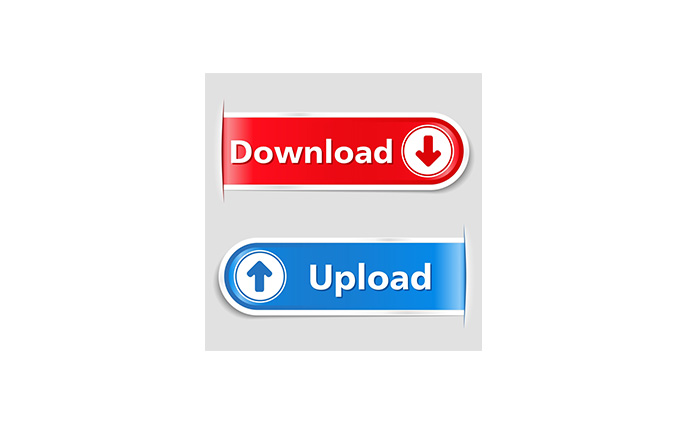 Download and upload button image