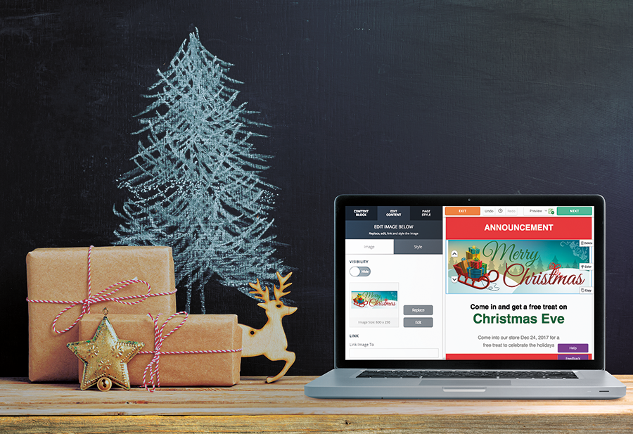 Create Holiday emails that dazzle your readers