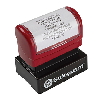 Endorsement Stamps Address Stamps GoSafeguard