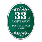 anniversary sticker FSE32